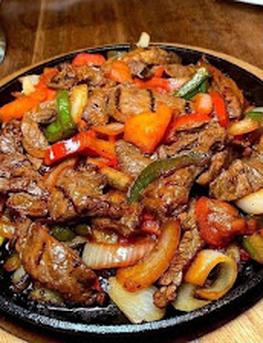 Sizzling Beef Fajitas